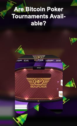 Bitcoin poker tournaments