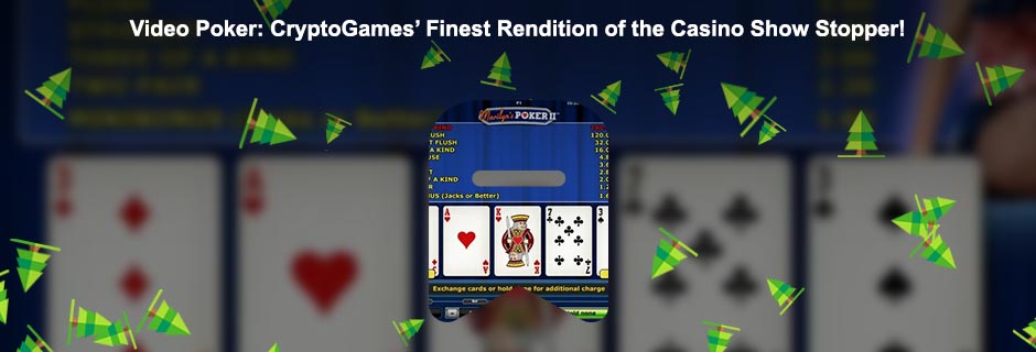 Crypto poker video poker